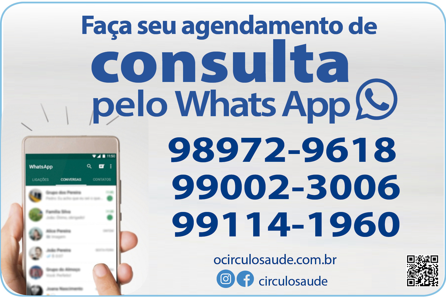 Você está visualizando atualmente Agendamento de Consulta pelo WhatsApp